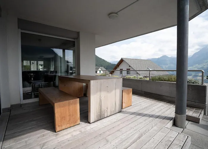 Homestay Haus Gmuer Obergeschoss - Mit Gemeinschaftsbereichen Amden