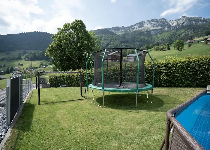 Haus Gmuer Obergeschoss - Mit Gemeinschaftsbereichen Pansiyon Amden